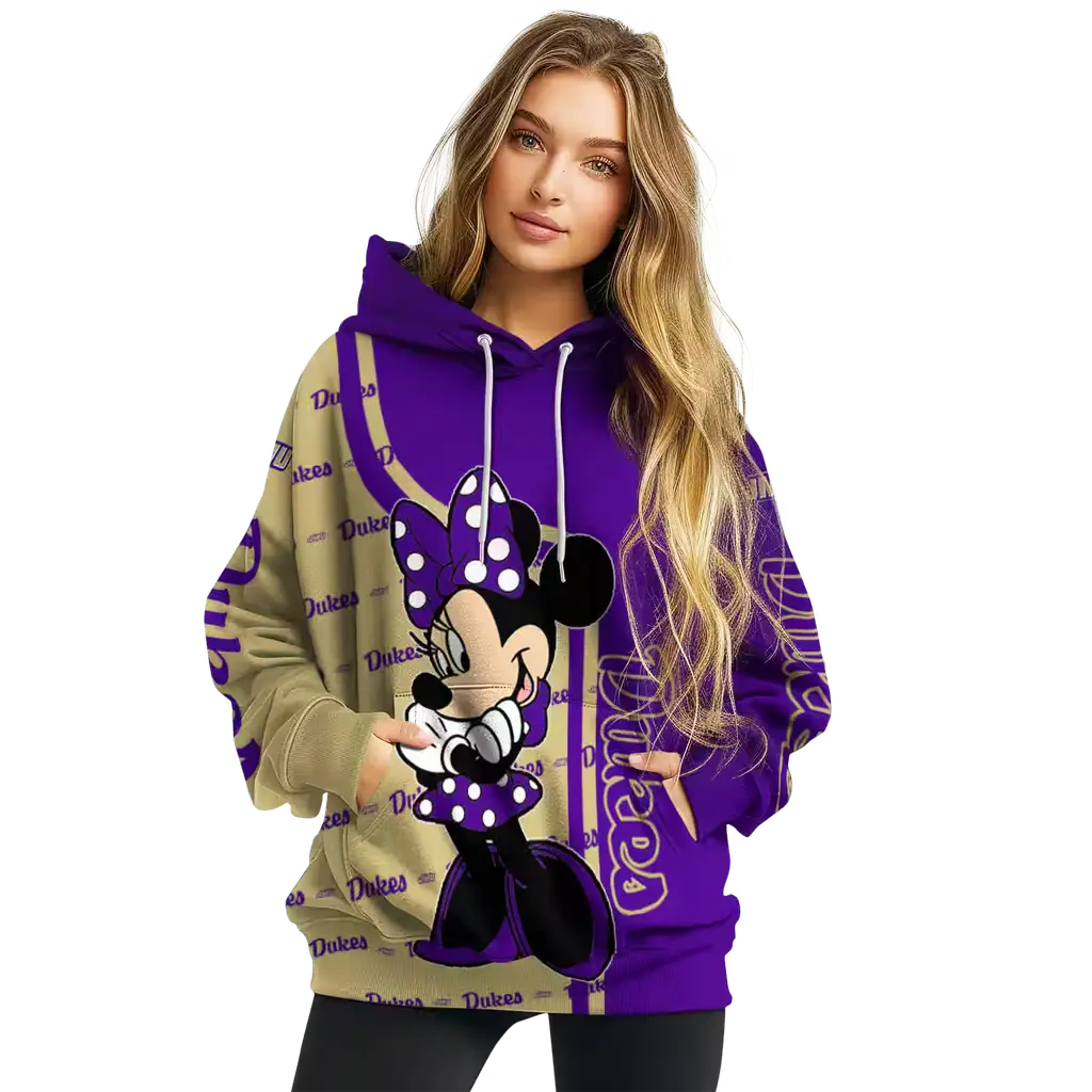 james madison dukes minnie mouse purple hoodie high quality james madison dukes minnie mouse purple hoodie high quality