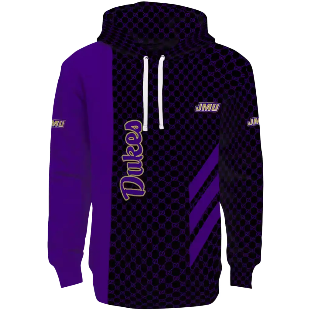 james madison dukes monogram pattern purple hoodie best selling james madison dukes monogram pattern purple hoodie best selling
