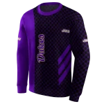 james madison dukes monogram pattern purple hoodie best selling