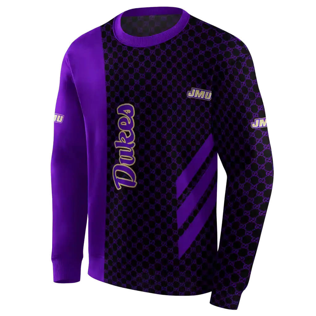 james madison dukes monogram pattern purple hoodie new arrival james madison dukes monogram pattern purple hoodie new arrival