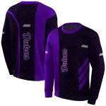 james madison dukes monogram pattern purple hoodie best selling