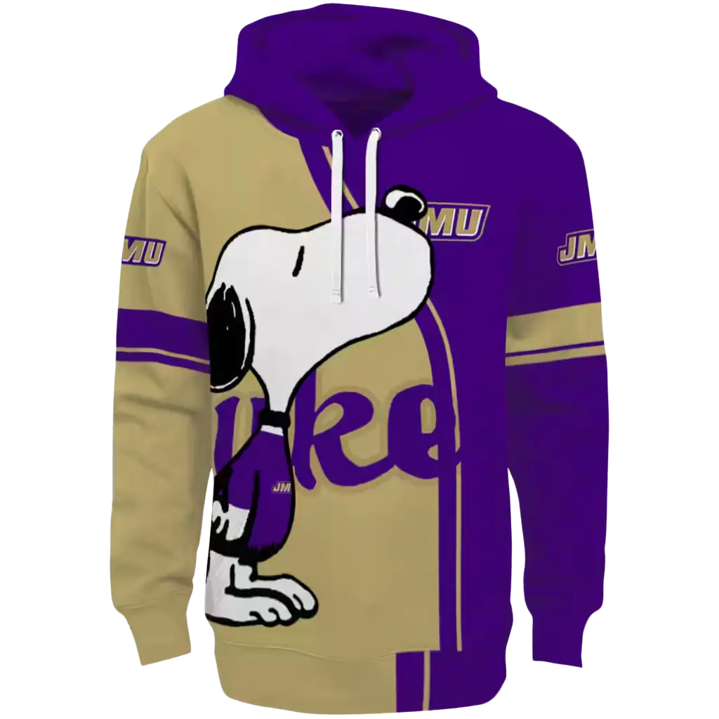 james madison dukes playful snoopy purple hoodie best selling james madison dukes playful snoopy purple hoodie best selling