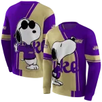 james madison dukes playful snoopy purple hoodie best selling