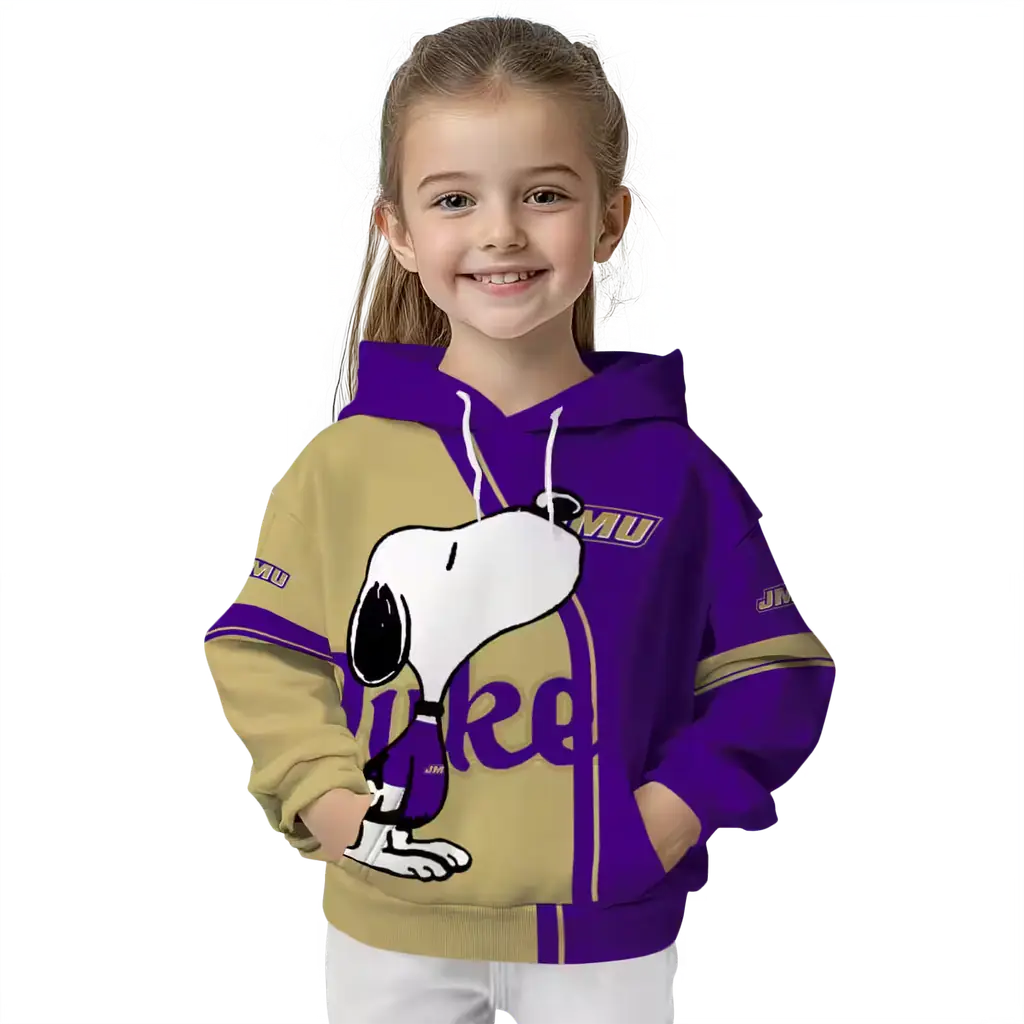 james madison dukes playful snoopy purple hoodie top rated james madison dukes playful snoopy purple hoodie top rated