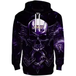 james madison dukes skull artwork purple black hoodie best selling