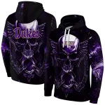 james madison dukes skull artwork purple black hoodie best selling