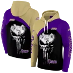 james madison dukes skull punisher gold black hoodie best selling