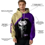 james madison dukes skull punisher gold black hoodie best selling