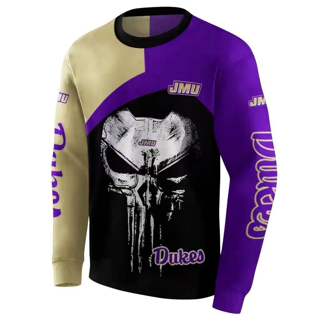 james madison dukes skull punisher gold black hoodie new arrival james madison dukes skull punisher gold black hoodie new arrival