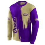 james madison dukes splatter effect purple hoodie best selling