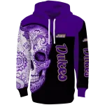 james madison dukes sugar skull purple black hoodie best selling
