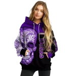 james madison dukes sugar skull purple black hoodie best selling