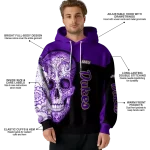 james madison dukes sugar skull purple black hoodie best selling
