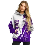 james madison dukes triangular pattern purple white hoodie best selling