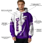 james madison dukes triangular pattern purple white hoodie best selling
