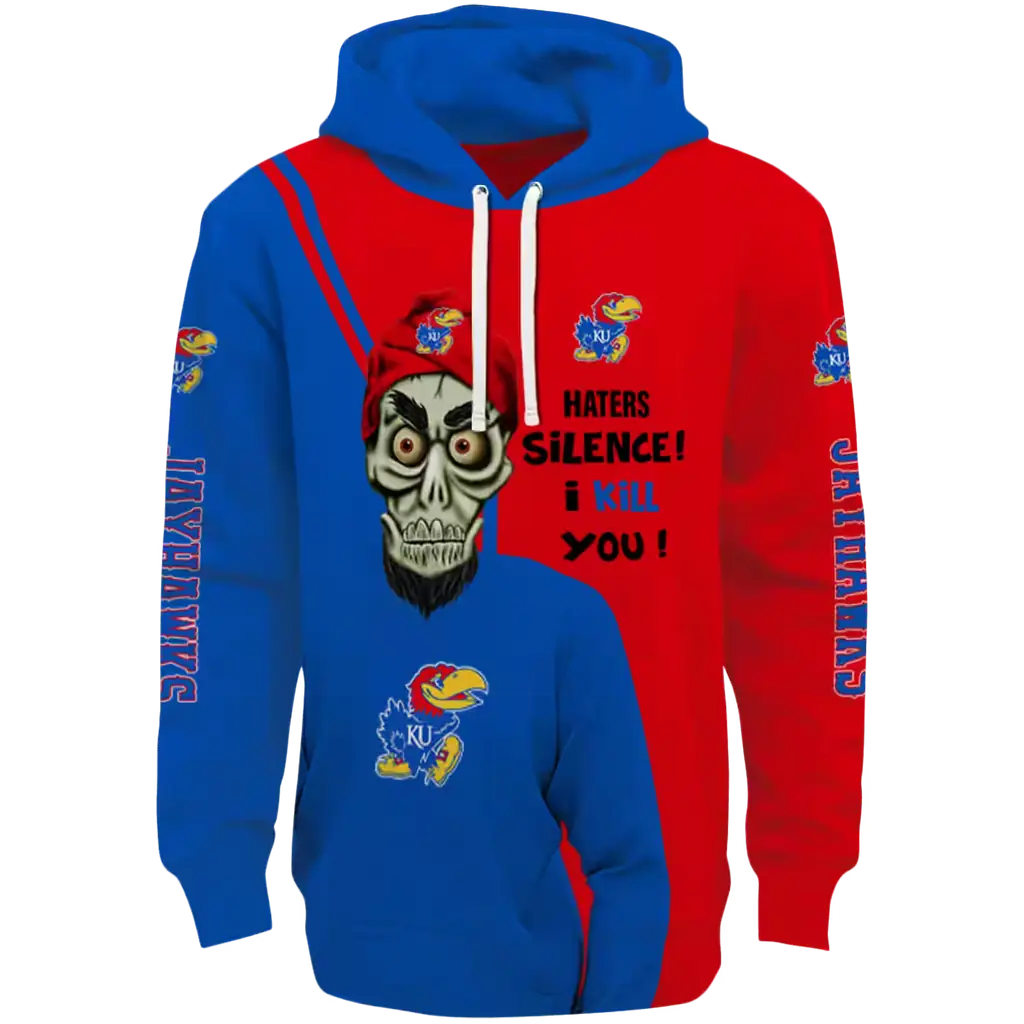 kansas jayhawks achmed skull blue hoodie best selling kansas jayhawks achmed skull blue hoodie best selling