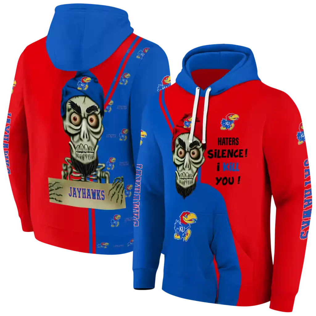 kansas jayhawks achmed skull blue hoodie fashion forward kansas jayhawks achmed skull blue hoodie fashion forward