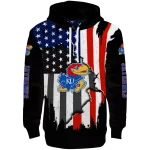 kansas jayhawks american pride black hoodie best selling
