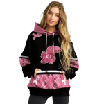 kansas jayhawks awareness ribbon black pink hoodie best selling