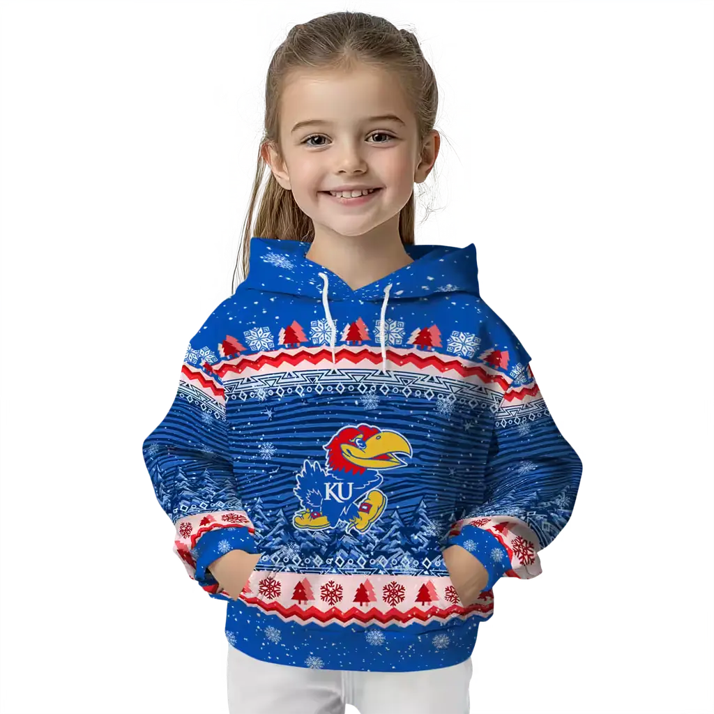 kansas jayhawks christmas trees blue hoodie top rated kansas jayhawks christmas trees blue hoodie top rated