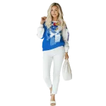 kansas jayhawks graphic punisher blue white hoodie best selling