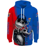 kansas jayhawks jack skellington blue hoodie best selling