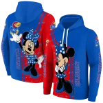 kansas jayhawks minnie mouse blue hoodie best selling