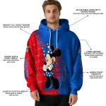 kansas jayhawks minnie mouse blue hoodie best selling