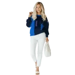 kansas jayhawks monogram pattern blue hoodie best selling