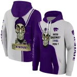 kansas state wildcats achmed skull purple hoodie best selling