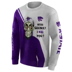 kansas state wildcats achmed skull purple hoodie best selling