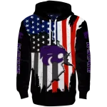 kansas state wildcats american pride black hoodie best selling
