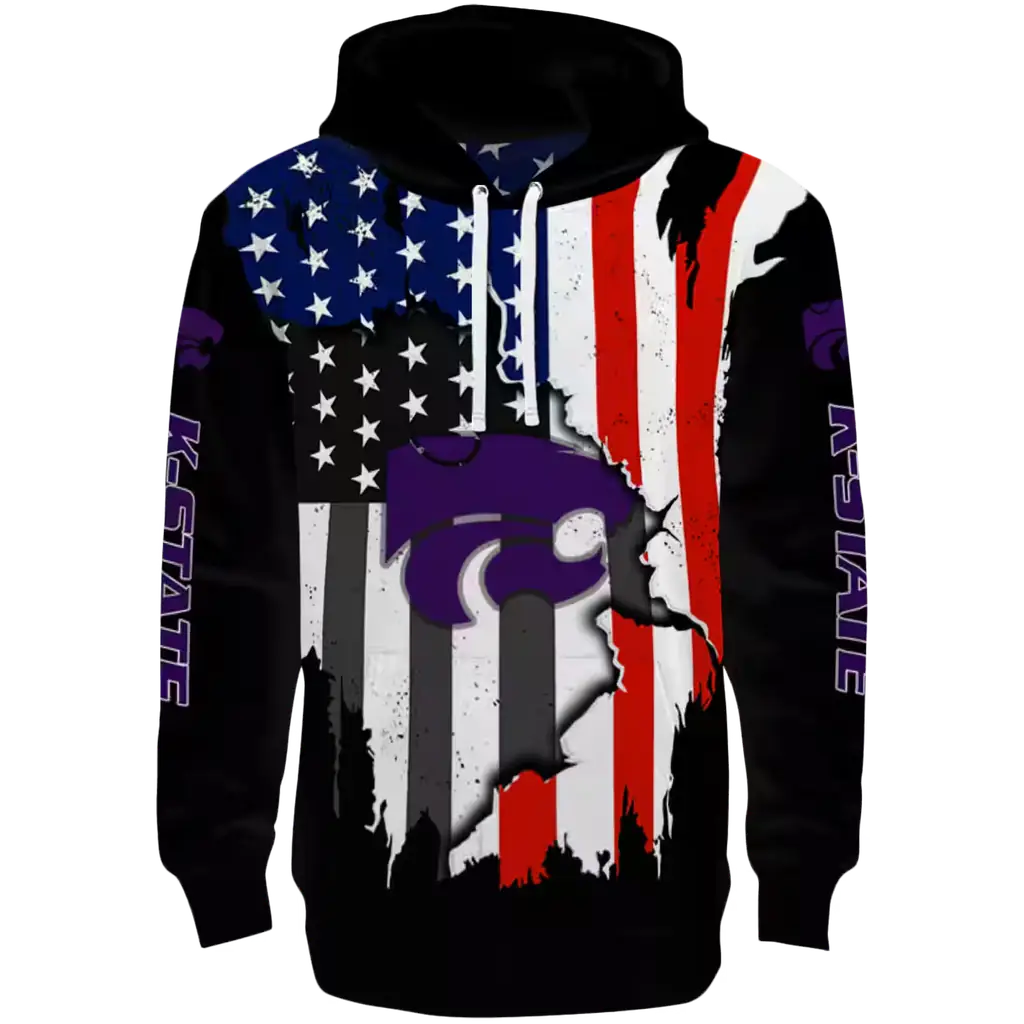 kansas state wildcats american pride black hoodie best selling kansas state wildcats american pride black hoodie best selling