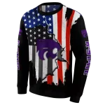 kansas state wildcats american pride black hoodie best selling