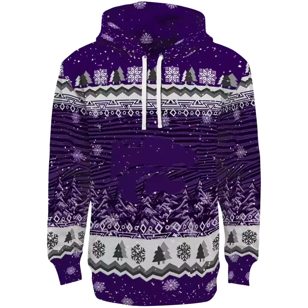kansas state wildcats christmas trees purple hoodie best selling kansas state wildcats christmas trees purple hoodie best selling