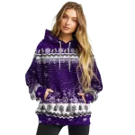 kansas state wildcats christmas trees purple hoodie best selling