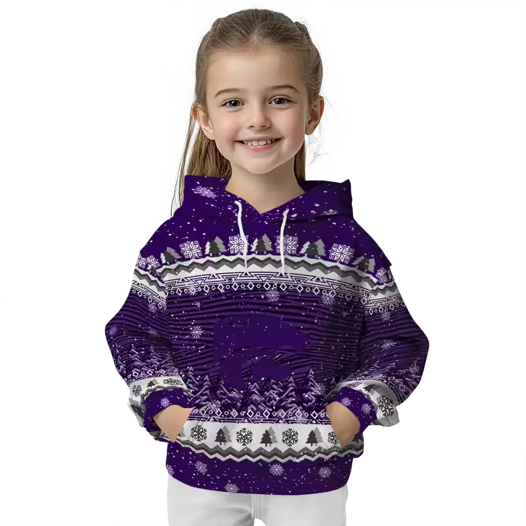 kansas state wildcats christmas trees purple hoodie top rated kansas state wildcats christmas trees purple hoodie top rated