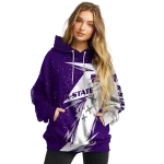 kansas state wildcats dynamic slash purple white hoodie best selling