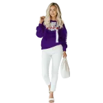 kansas state wildcats football heartbeat purple hoodie best selling