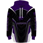 kansas state wildcats futuristic pattern purple black hoodie best selling