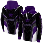 kansas state wildcats futuristic pattern purple black hoodie best selling