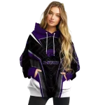 kansas state wildcats futuristic pattern purple black hoodie best selling