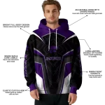 kansas state wildcats futuristic pattern purple black hoodie best selling