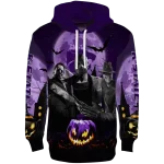 kansas state wildcats halloween vibes purple black hoodie best selling