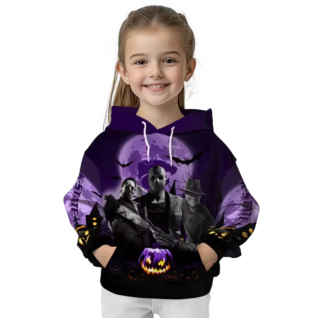 kansas state wildcats halloween vibes purple black hoodie top rated kansas state wildcats halloween vibes purple black hoodie top rated