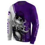 kansas state wildcats jack skellington purple hoodie best selling