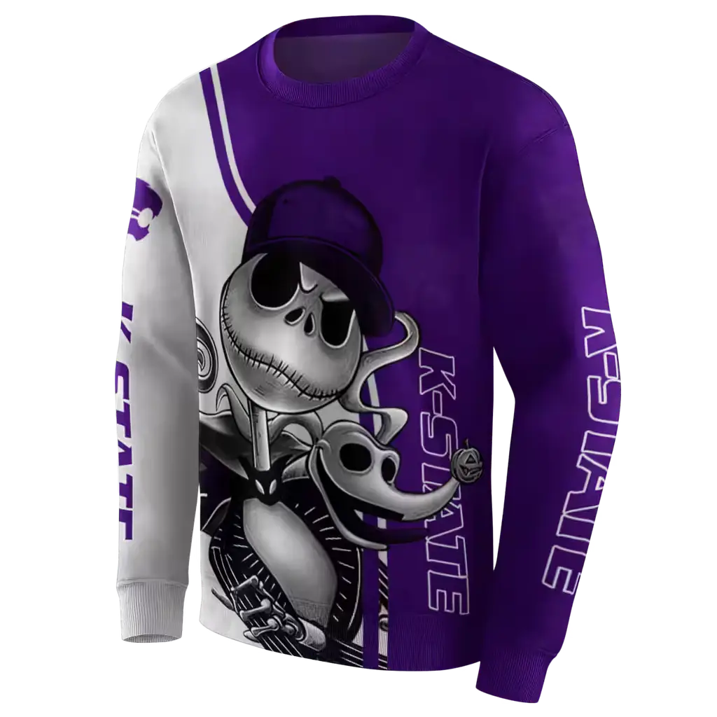 kansas state wildcats jack skellington purple hoodie new arrival kansas state wildcats jack skellington purple hoodie new arrival