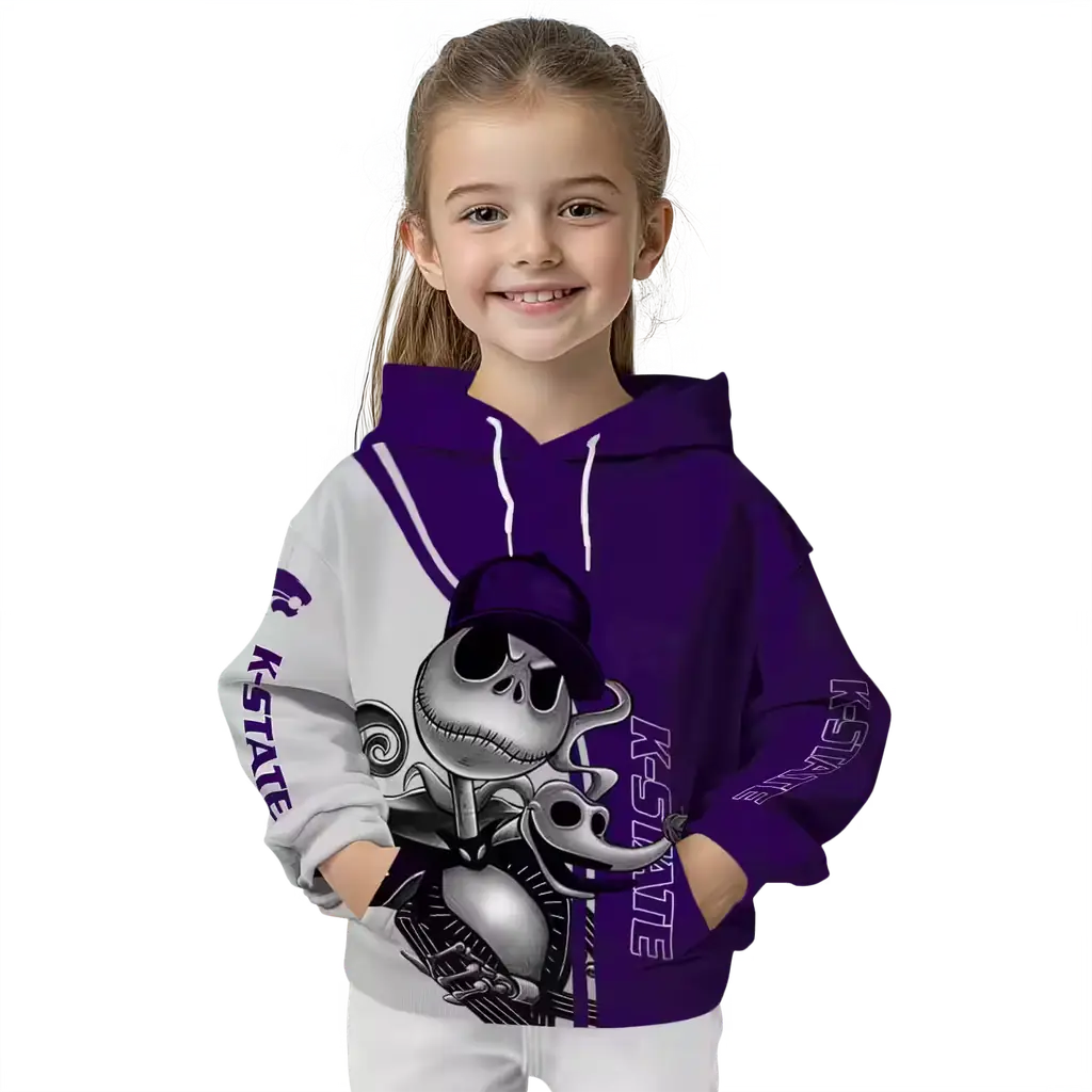 kansas state wildcats jack skellington purple hoodie top rated kansas state wildcats jack skellington purple hoodie top rated
