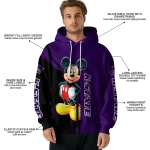kansas state wildcats mickey mouse purple black hoodie best selling