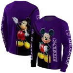 kansas state wildcats mickey mouse purple black hoodie best selling